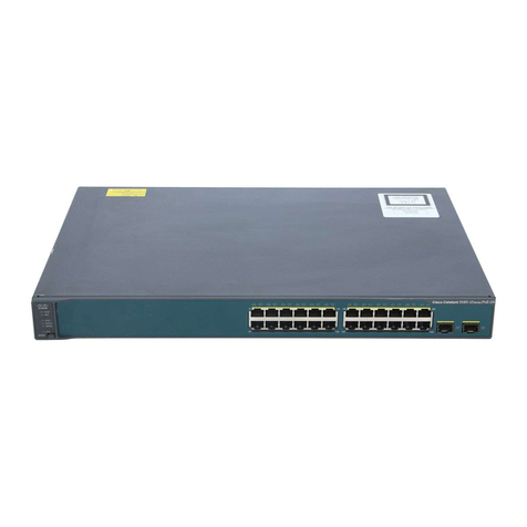 Cisco Catalyst 3560V2-24PS User manual Cisco Catalyst 3560V2-24PS User manual