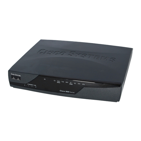 Cisco 871 User manual
