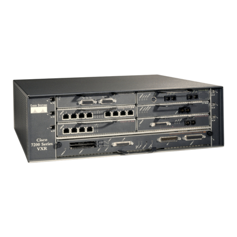 Cisco 7206-VXR NPE-400 User manual Cisco 7206-VXR NPE-400 User manual