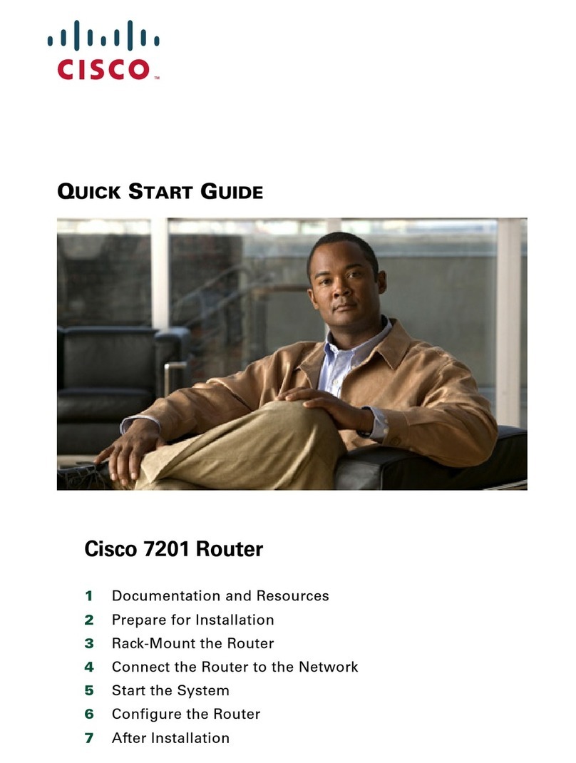 Cisco 7201 User manual Cisco 7201 User manual