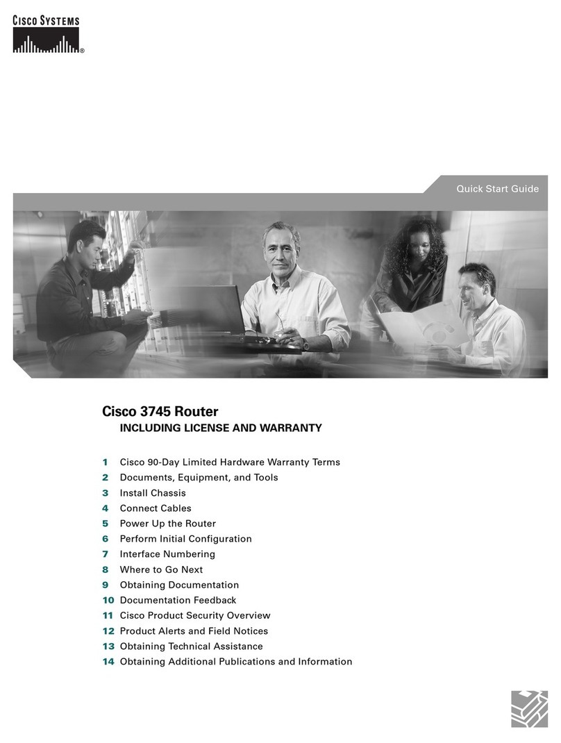 Cisco 3745 quick start guide