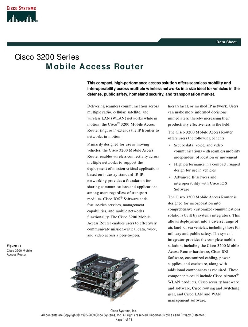 Cisco 3251 User manual Cisco 3251 User manual
