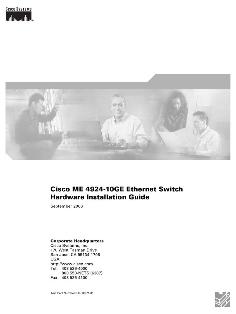 Cisco ME-4924-10GE Hardware installation guide