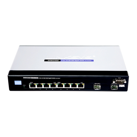 Cisco Linksys SRW208 User manual