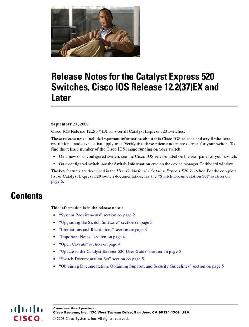Cisco Catalyst Express 520-24LC Instruction Manual