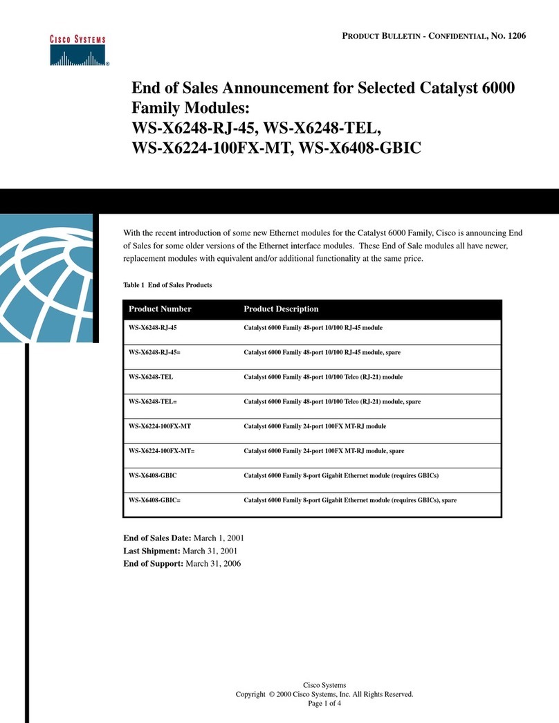 Cisco Catalyst X6324 Product bulletin Cisco Catalyst X6324 Product bulletin