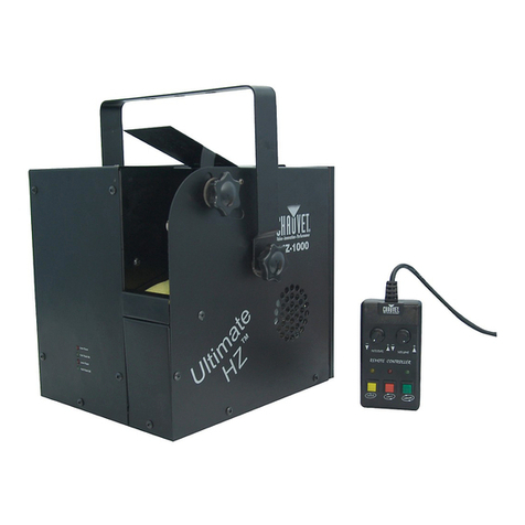 Chauvet HZ-1000 Ultimate HZ user guide