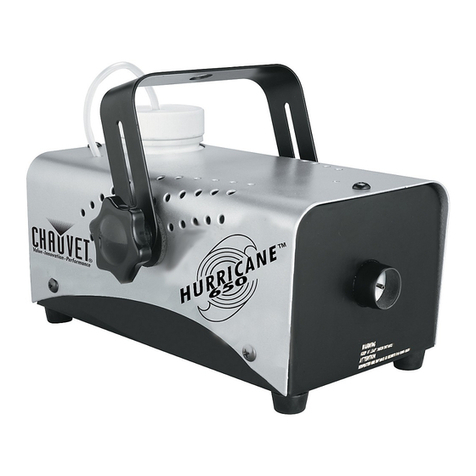 Chauvet Hurricane F-650 User manual
