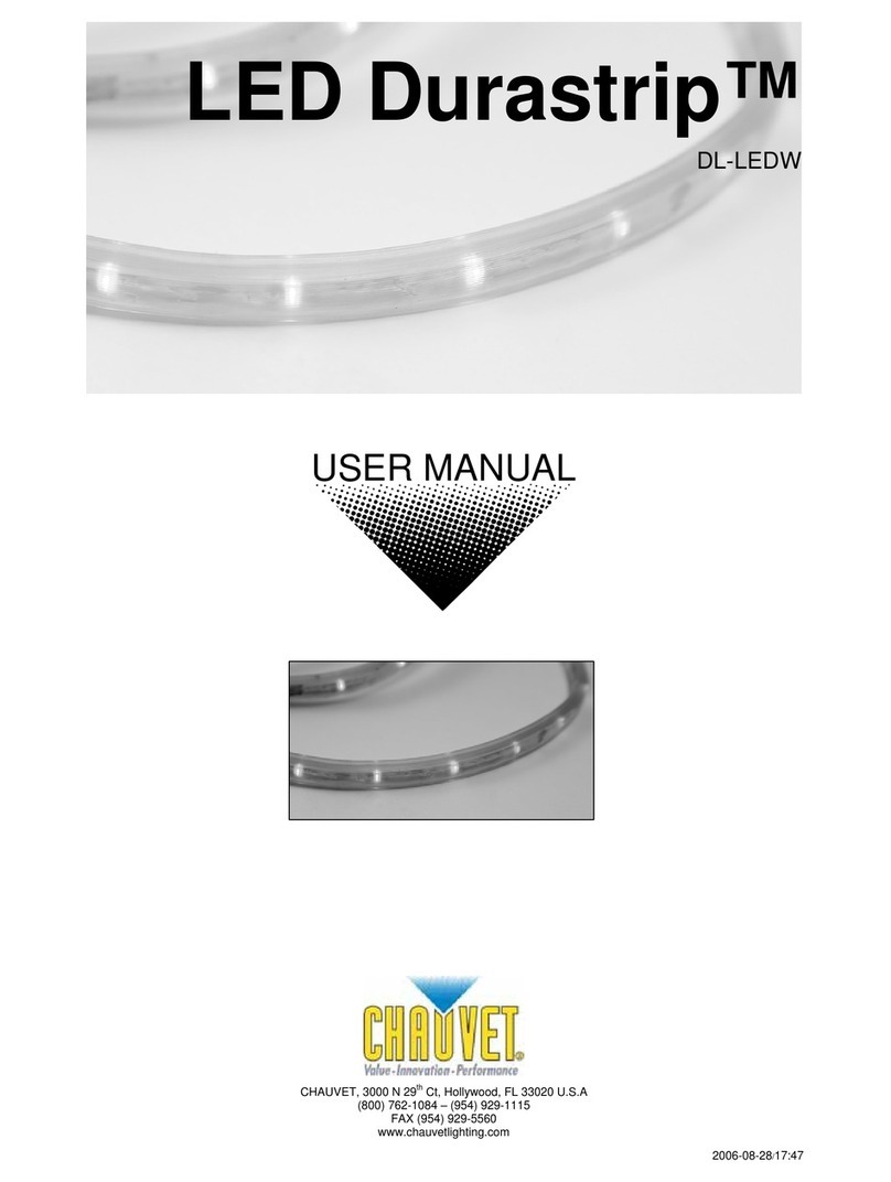 Chauvet DL-LEDW user manual