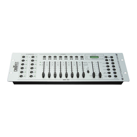 Chauvet DMX-40A User manual