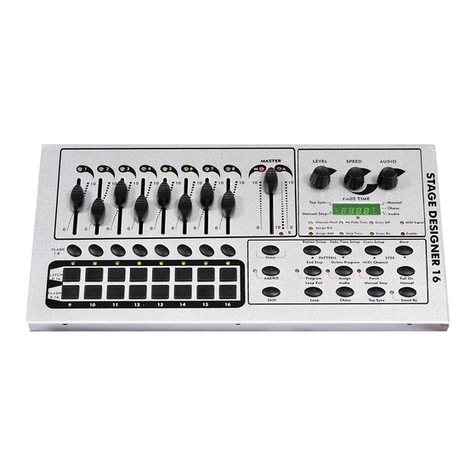 Chauvet TFX-16CON Use and care manual