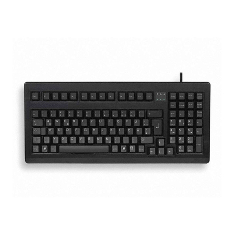 Cherry G81-1800HBAUS User manual