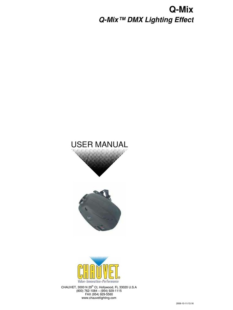 Chauvet Q-Mix User manual