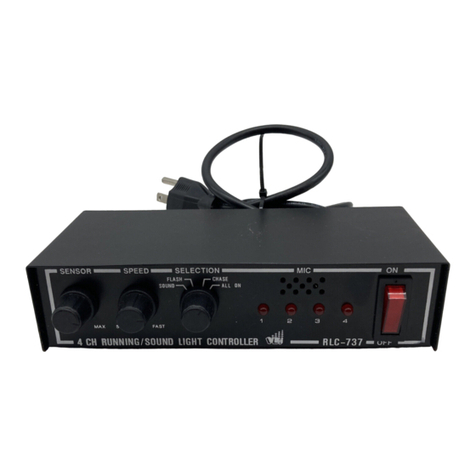 Chauvet RLC-737 User manual