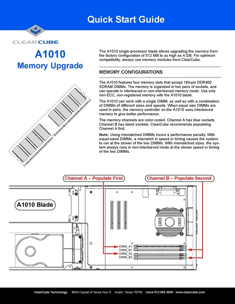 ClearCube A1010 User manual