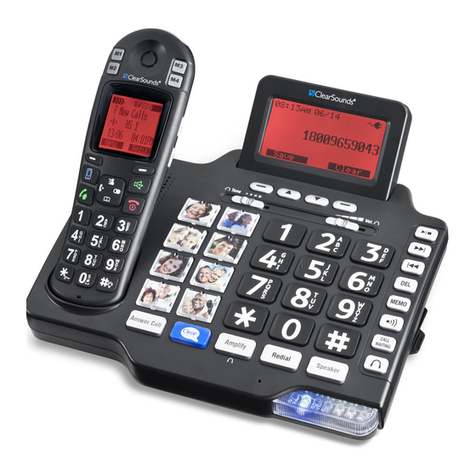 ClearSounds PHONE A1600 User manual