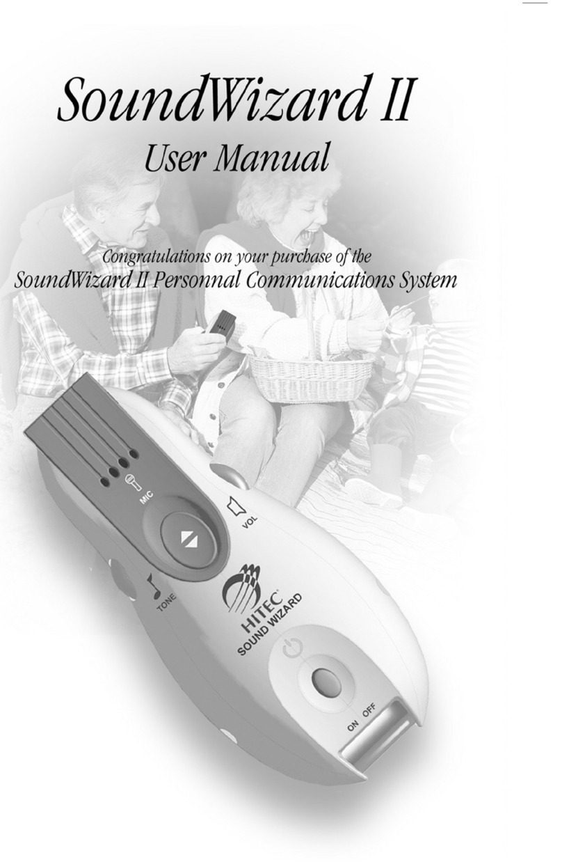 ClearSounds SoundWizard II user manual