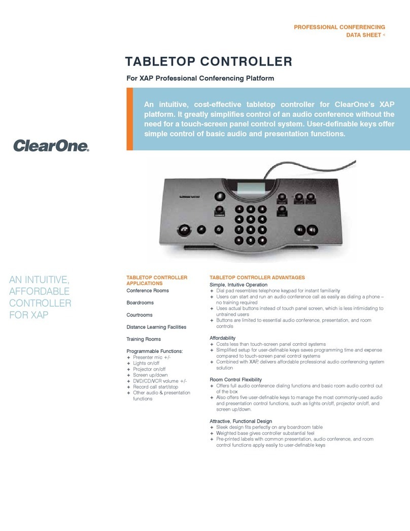 Clear One Platform datasheet