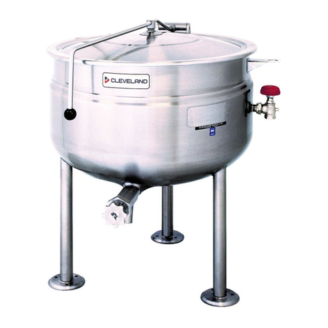 Cleveland KDL-100-F User manual