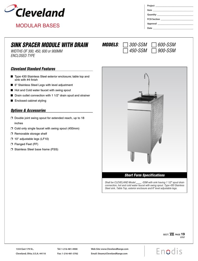 Cleveland 300-SSM Specifications