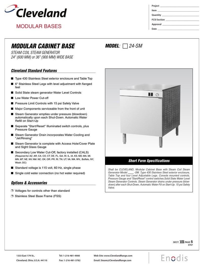 Cleveland 24-SM Specifications