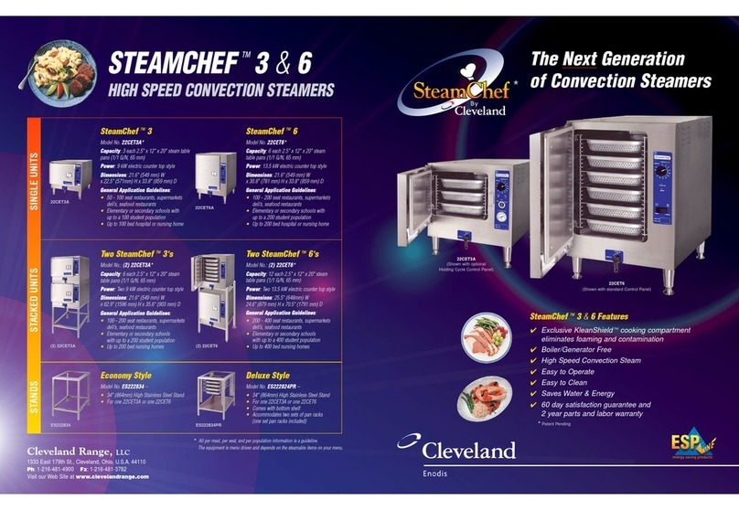 Cleveland 22CET3A User manual