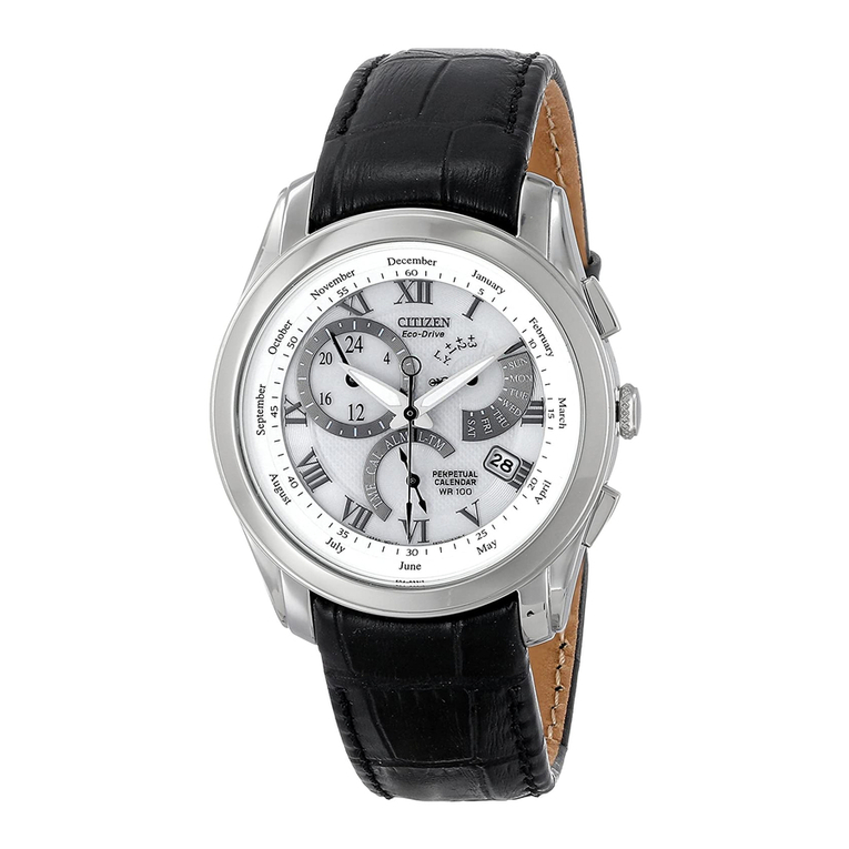 Citizen Calibre 8700 BL8000-03A user guide