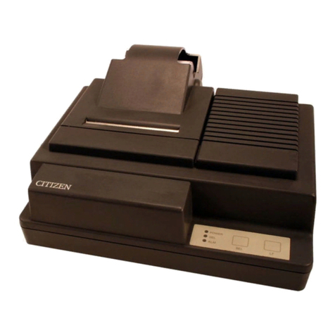Citizen iDP-562 Series User manual