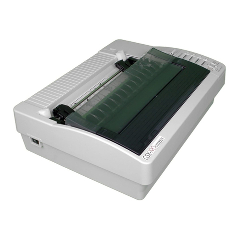 Citizen GSX-190 User manual