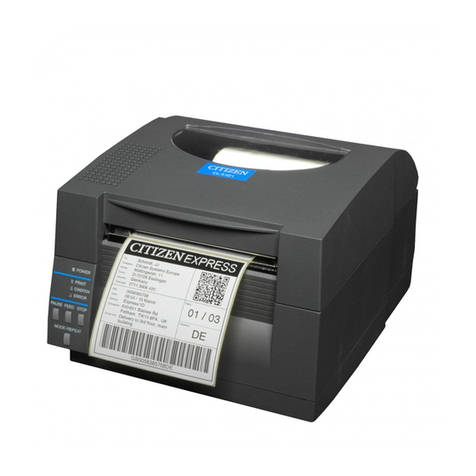 Citizen CLP-521 User manual