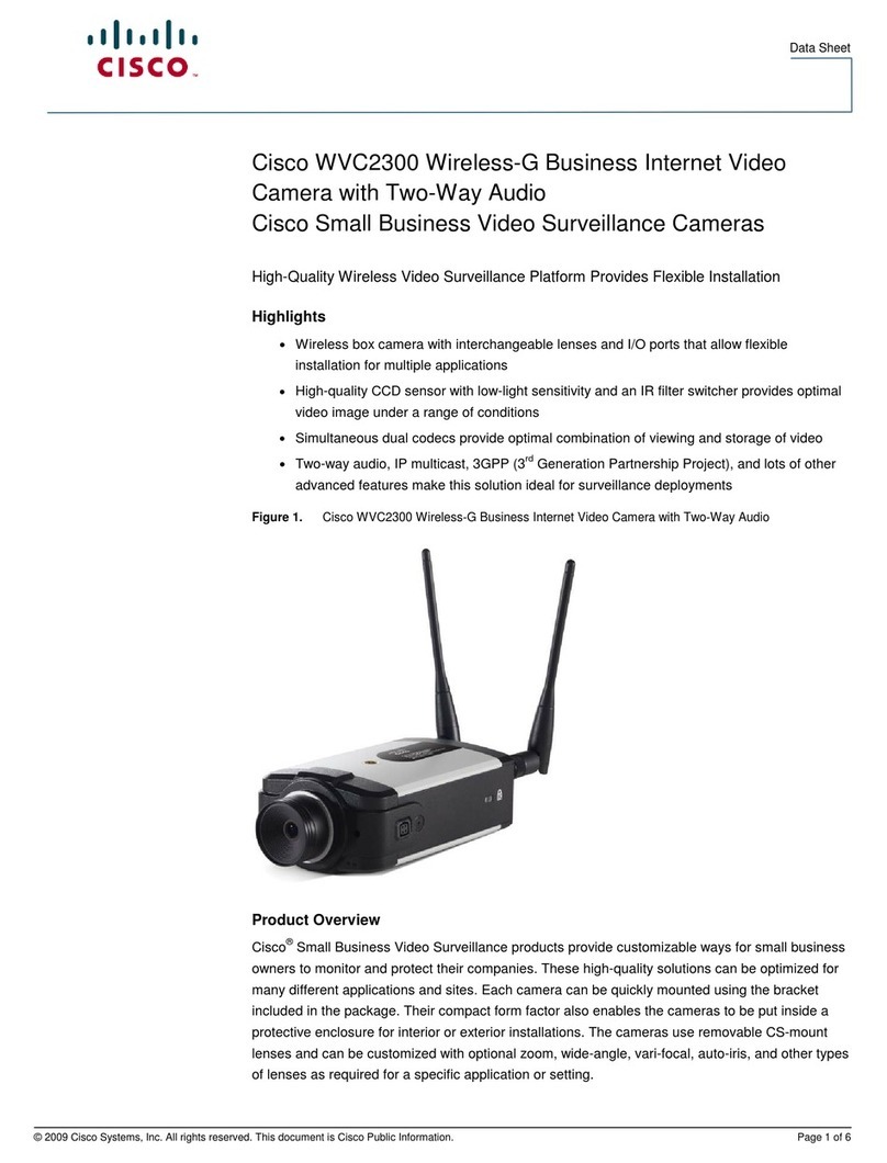 Cisco WVC2300 - Small Business Wireless-G Internet Video... User manual
