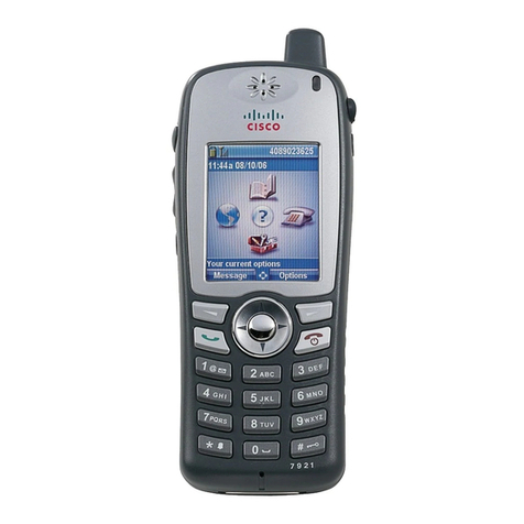 Cisco CP-7921G-A-K9 User manual