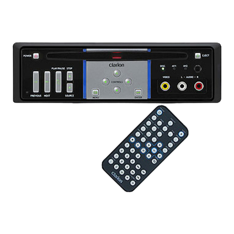 Clarion VS755 product manual