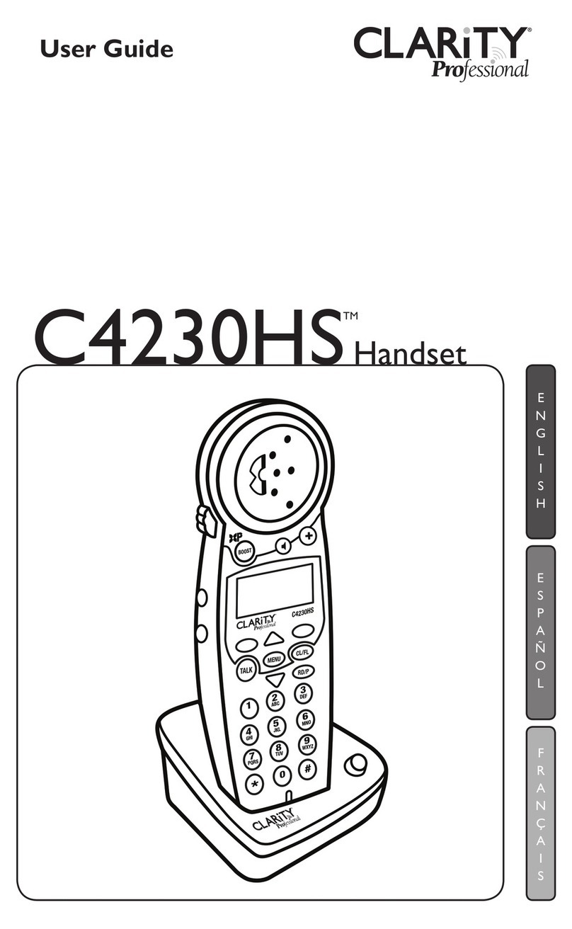 Clarity C4230HS User manual