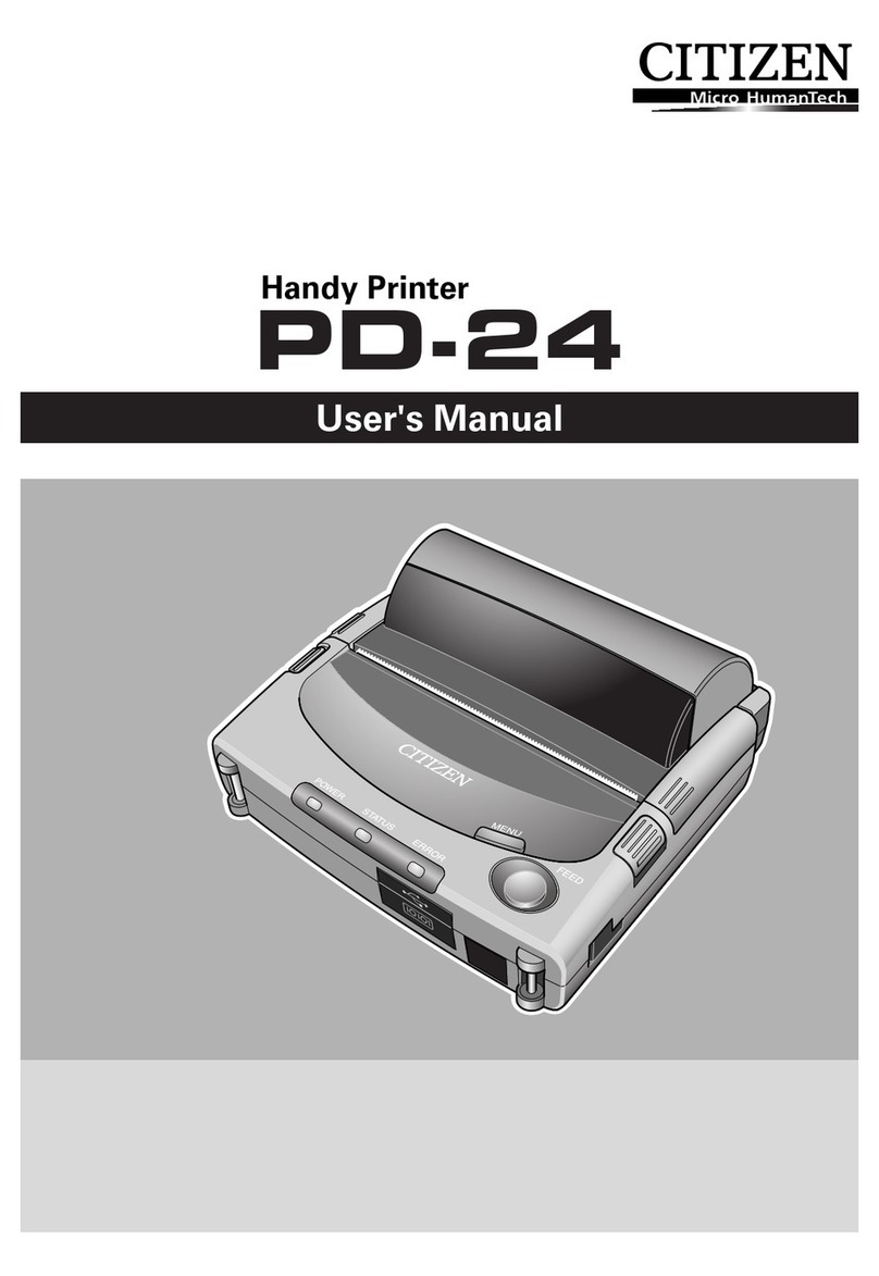 Citizen PD-24 User manual