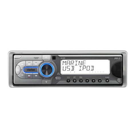 Clarion M309 User manual