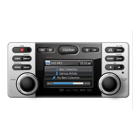 Clarion CMV1 Installation/wire connection guide