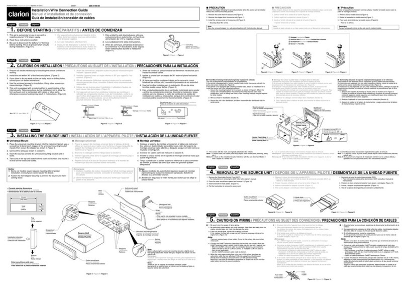 Clarion DXZ955MC Instruction Manual