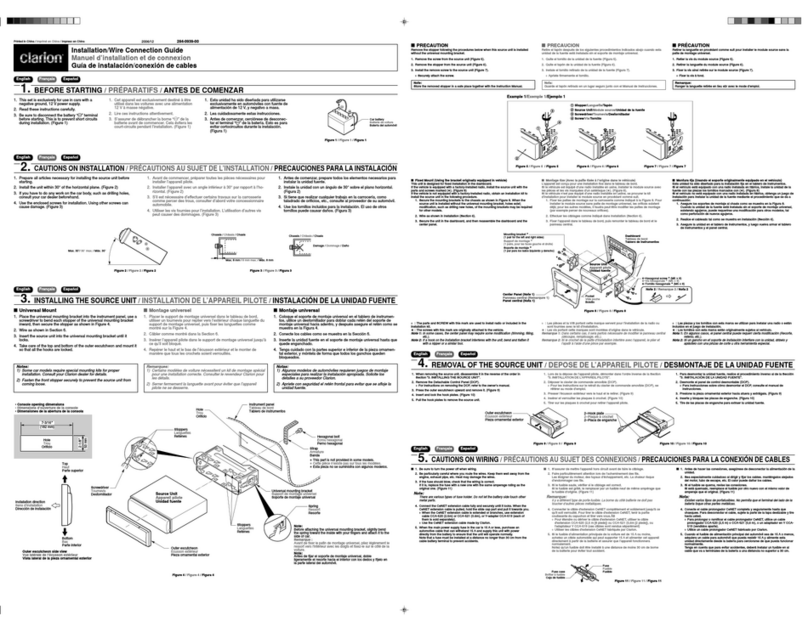 Clarion DXZ575USB Instruction Manual