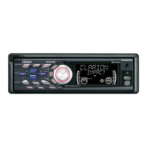 Clarion DXZ475MP Instruction Manual