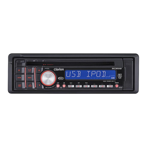Clarion DXZ385 User manual