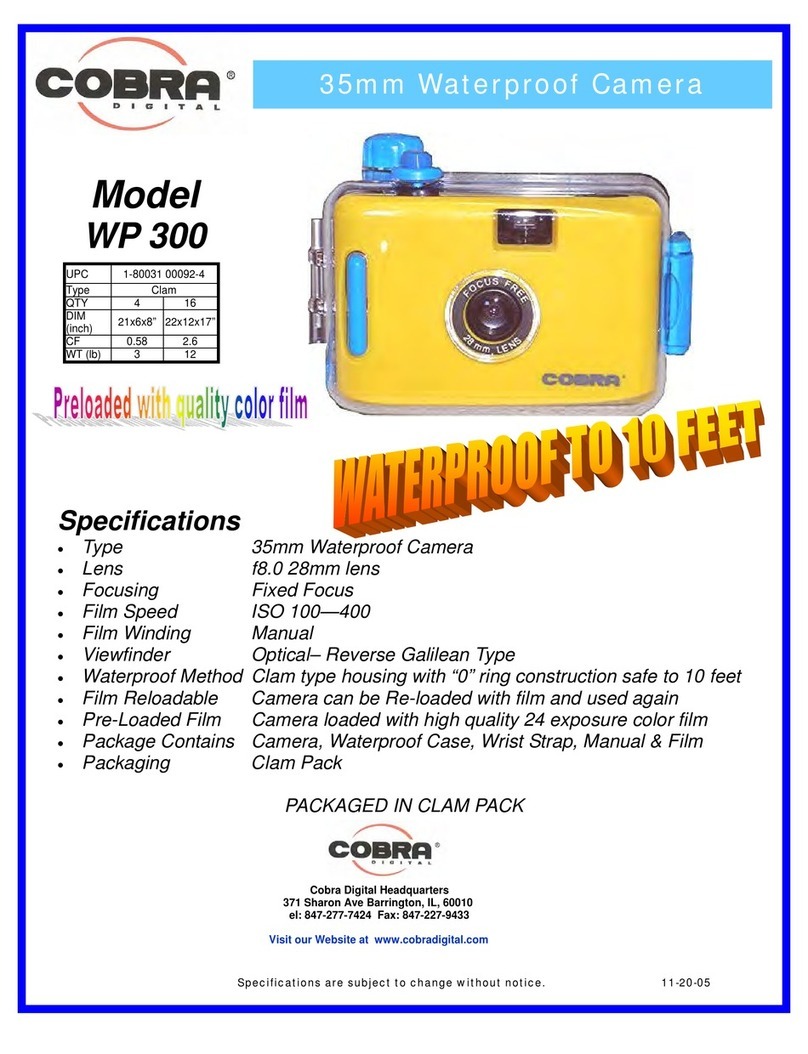 Cobra Digital WP300 User manual Cobra Digital WP300 User manual