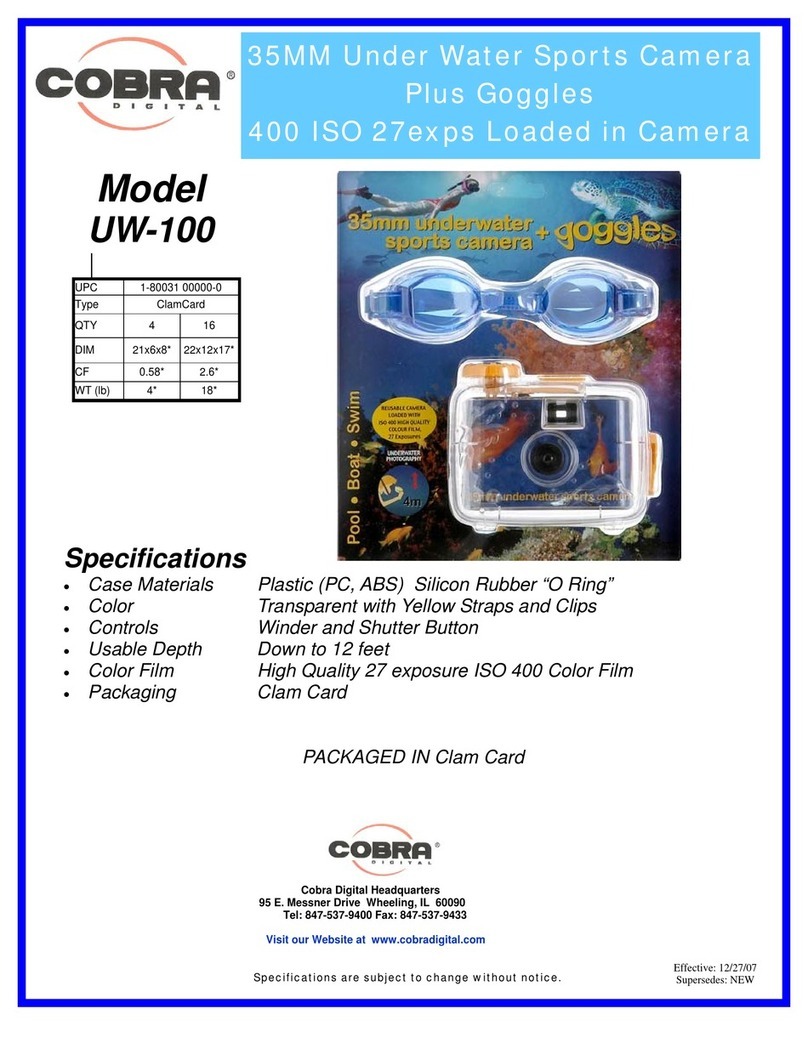 Cobra Digital UW-100 User manual