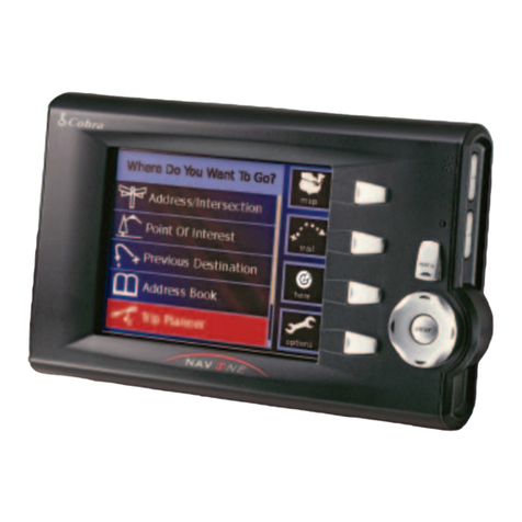 Cobra NavOne 2950 operating instructions