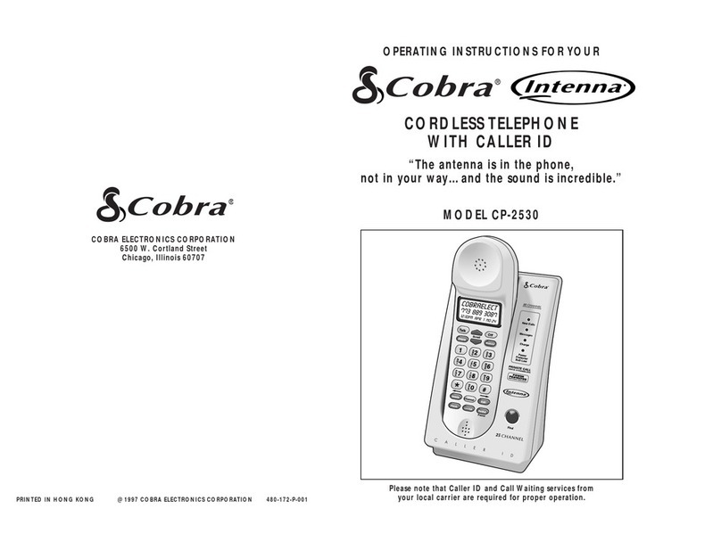 Cobra Intenna CP-2530 operating instructions