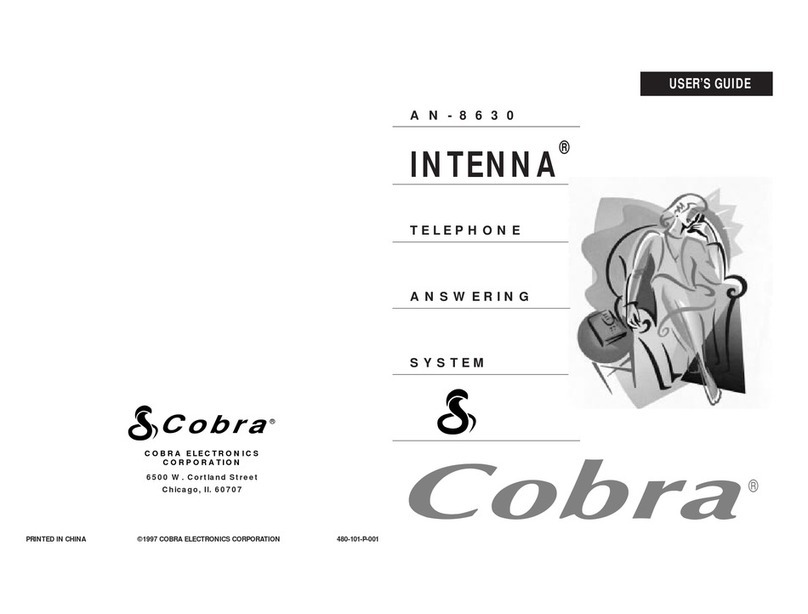 Cobra Intenna AN-8630 user guide