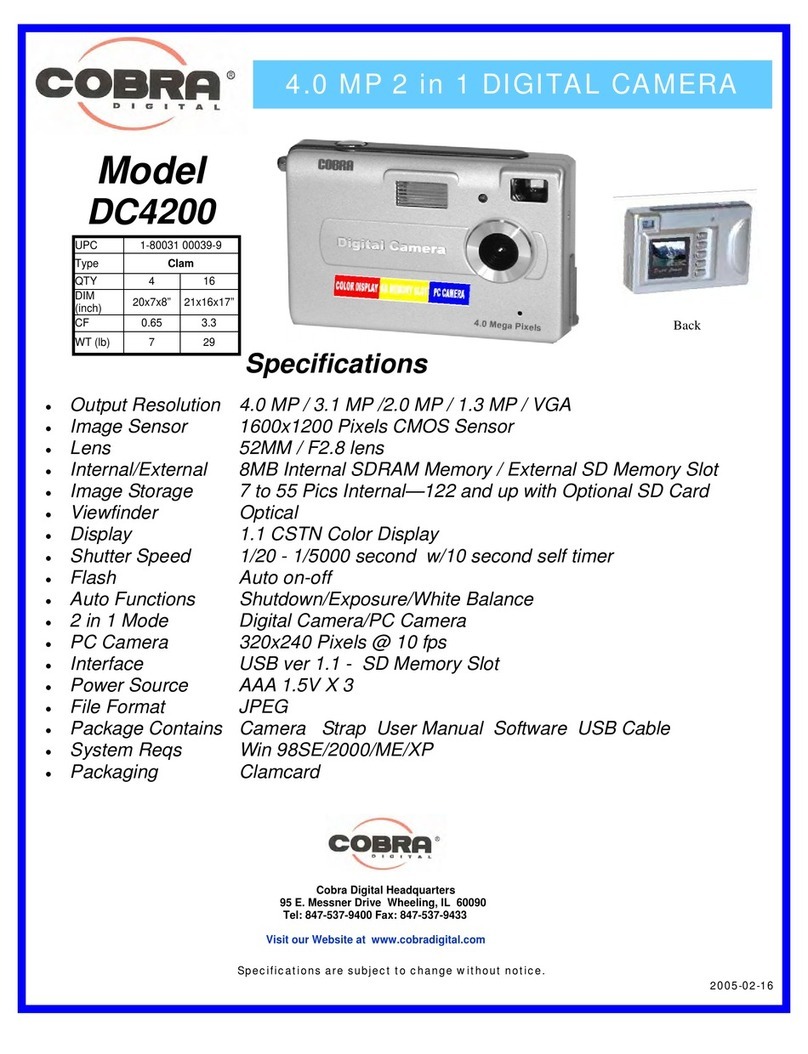 Cobra Digital DC4200 User manual