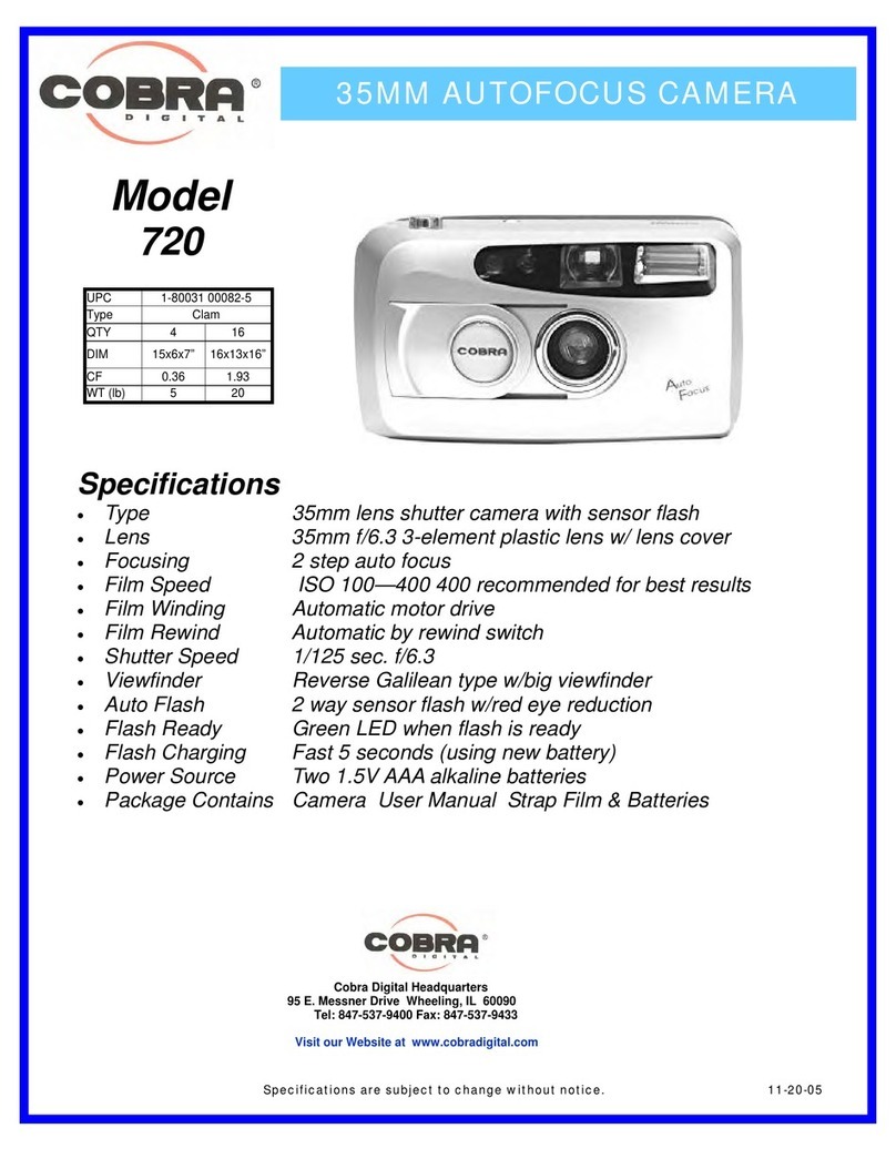 Cobra Digital 720 User manual
