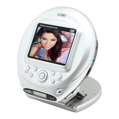 Coby TF-DVD500 - DVD Player - 3.5 user guide
