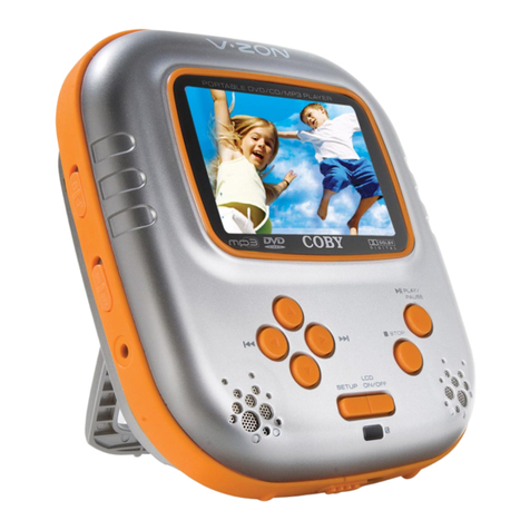 Coby TF-DVD550 User manual